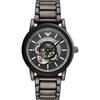 Luigi Transparent Grey Metal Men's Automatic AR60010