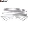 Window Sill Trims For Hyundai Tucson ix35 2010 2011 2012 Stainless Steel Windows Frame Molding Garnish Strip Car Accessories