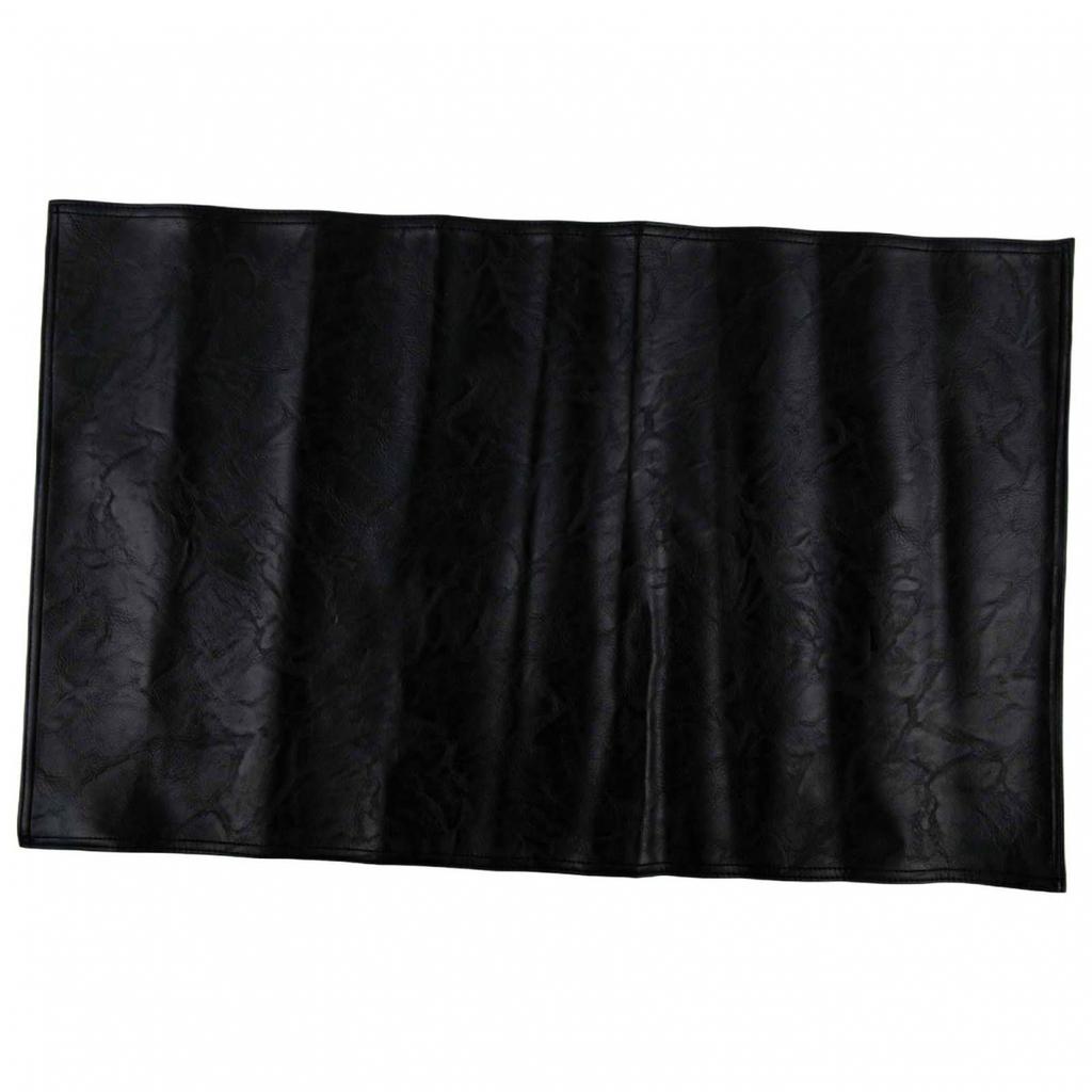 Aesthetic Non Slip headrests cover in faux leather fits sofas recliners 17 x 27