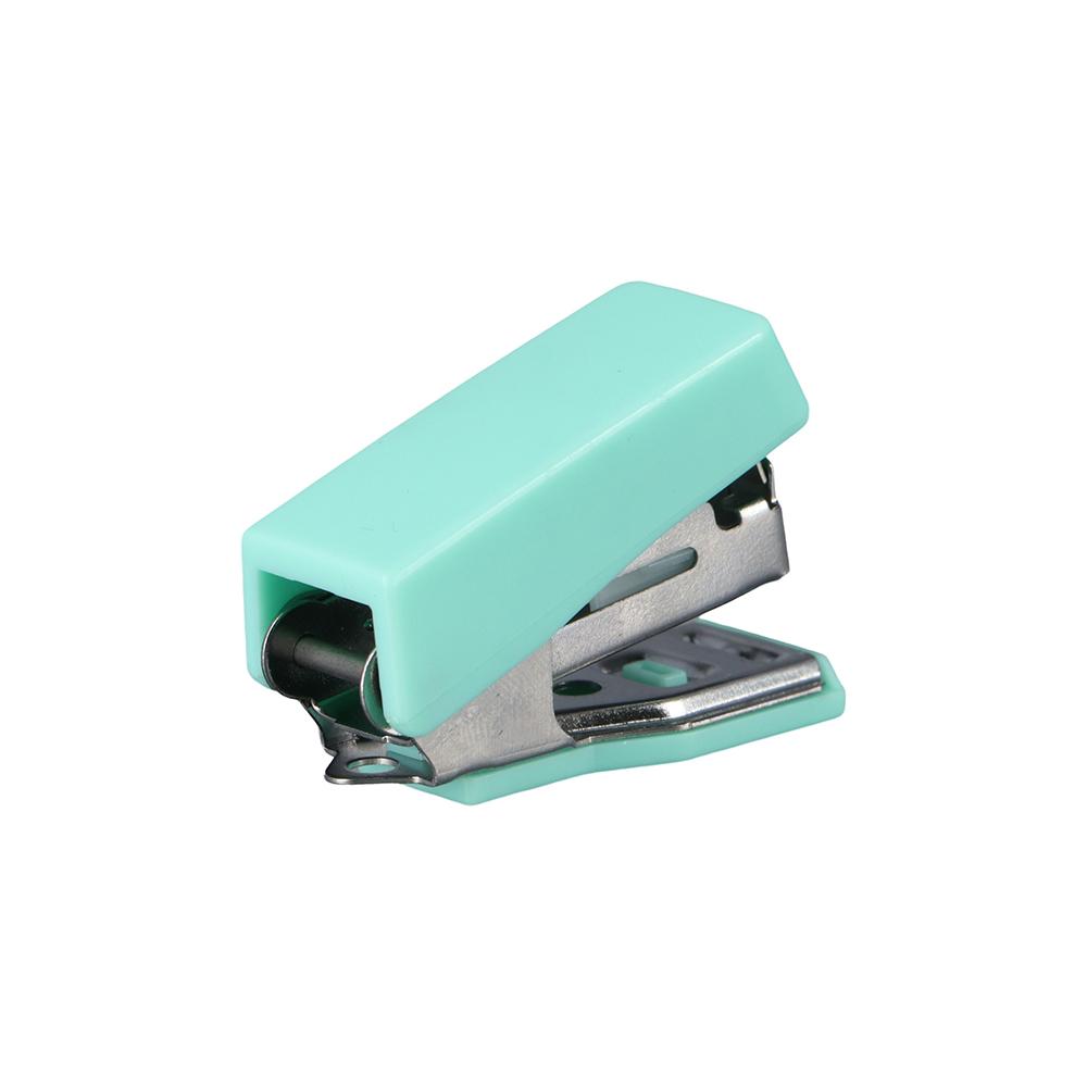 Morandi Color Student Paper Binder Mini Stapler Stapling Machine Stapler with Staples Stapler Set