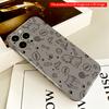 2DFlat Cute Pets Pattern Phone Case All inclusive film hard iPhone case, compatible with iPhone 18 Pro Max 17 16 15 14 13 12 11