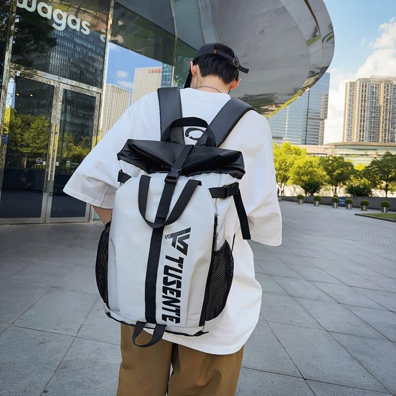 Férfi Nagy Kapacitású Sport Hátizsák Diákoknak - Kosárlabda, Labdarúgás, Szabadtéri és Utazás