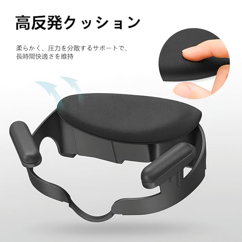 LICHIFIT for Meta Quest 3 Face Cover, Face Cushion, Highly Breathable Headset Mask, Modular PC Construction, Soft and Comfortable Fit, Washable, Reduc