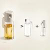 1/2PCS 550ml Glass Oil Spray Bottle 2in1 Spray Bottle Pourer Fitness Fat Loss Camping BBQ Vinegar Sauce Sprayer Cooking Utensils