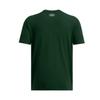 Under Armour Vintage Letter Logo Print Crew Neck Short Sleeve T-Shirt Men T-Shirts Forest-Green 1386814-301
