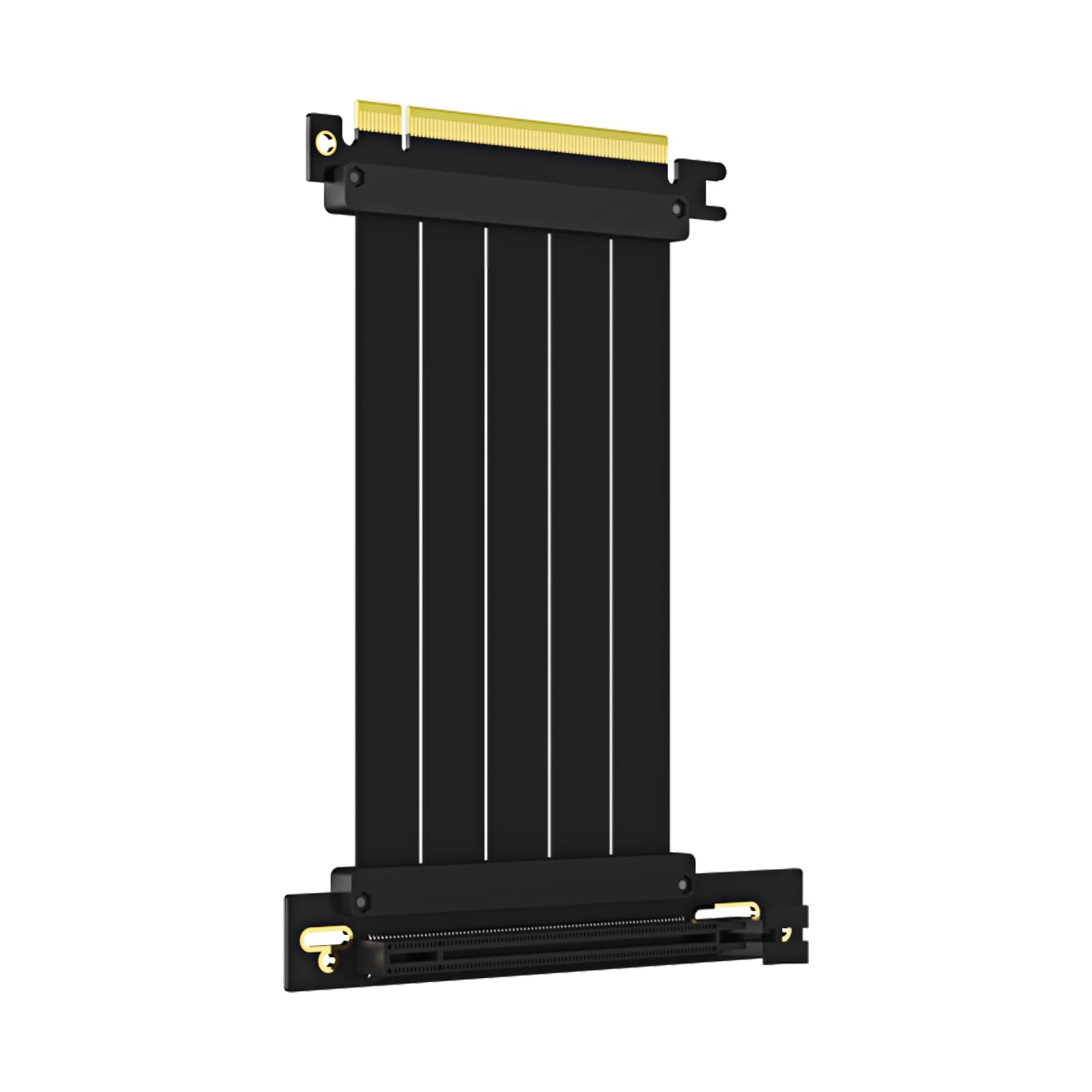 

GLOTRENDS PCIe X16 Riser Cable PCIe Сумісний із серіями GeForce RTX та AMD Radeon 4.0 (для відеокарт 4.0/3.0) 40/30 RX7000/RX6000