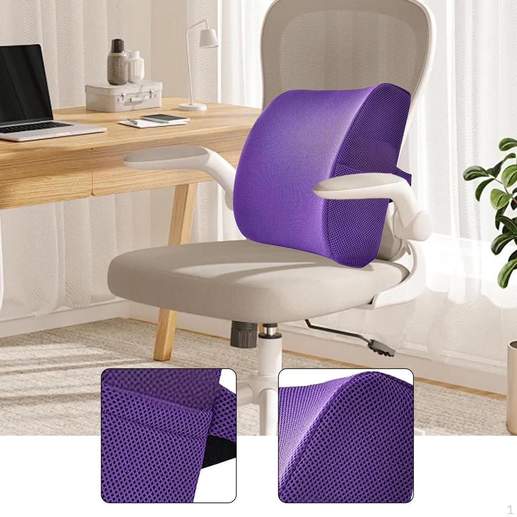 Rückenstützkissen Leichtgewicht für Bürostuhl Sofa Sitz Arbeitszimmer