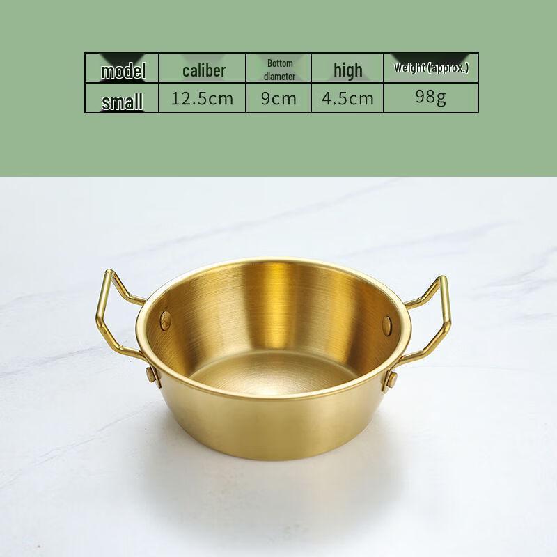 ZISIZ 304 Stainless Steel Double-Handled Anti-Scald Bowl