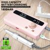 Electric Nail Remover And Nail Grinder High-Speed Nail Grinder Suitable For Home Use White