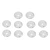 10Pcs Footswitch Toppers Clear Transparent Universal for Guitar Effects Pedal Accessories