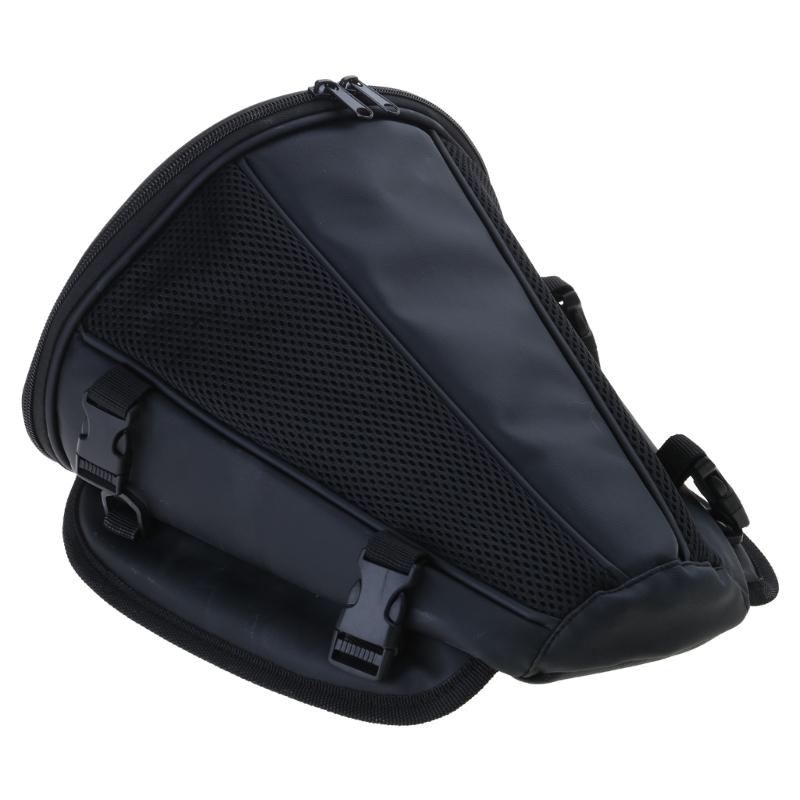 Motorcycle Storage Tail Bag Helmets Accessories Adjustable Rear Seats Pack with Inner Compartments for Organized Storage