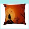 Luxurious Halloween Pillow Cover With Classic Timeless Design For Fall Decor