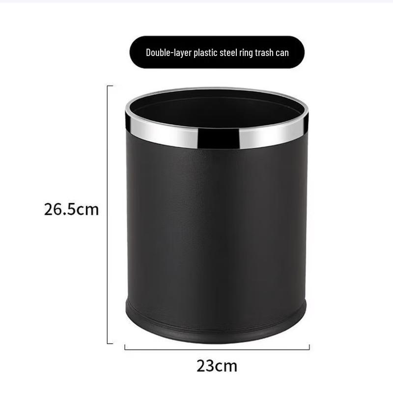 Mingyu 10L Double-Layer Bathroom Trash Can