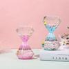 Dreamy Milky White Liquid Diamond Oil Hourglass Ornament - Children's Day Gift