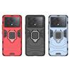 For Cover Xiaomi Poco F6 Pro Case For Poco F6 Pro Capas Phone Back Armor PC Bumper Ring Holder Magnetic Cover Poco F6 Pro Fundas