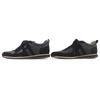 Excellent HERMES sneakers partner H logo, partly suede leather black 40 172408Z Used