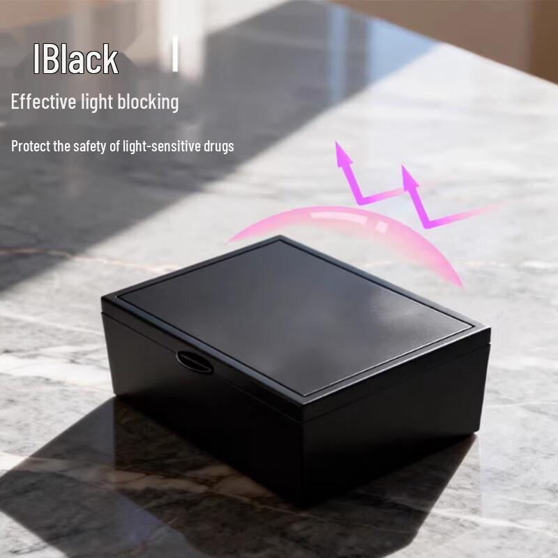 Black Light-Proof Powder Storage Box