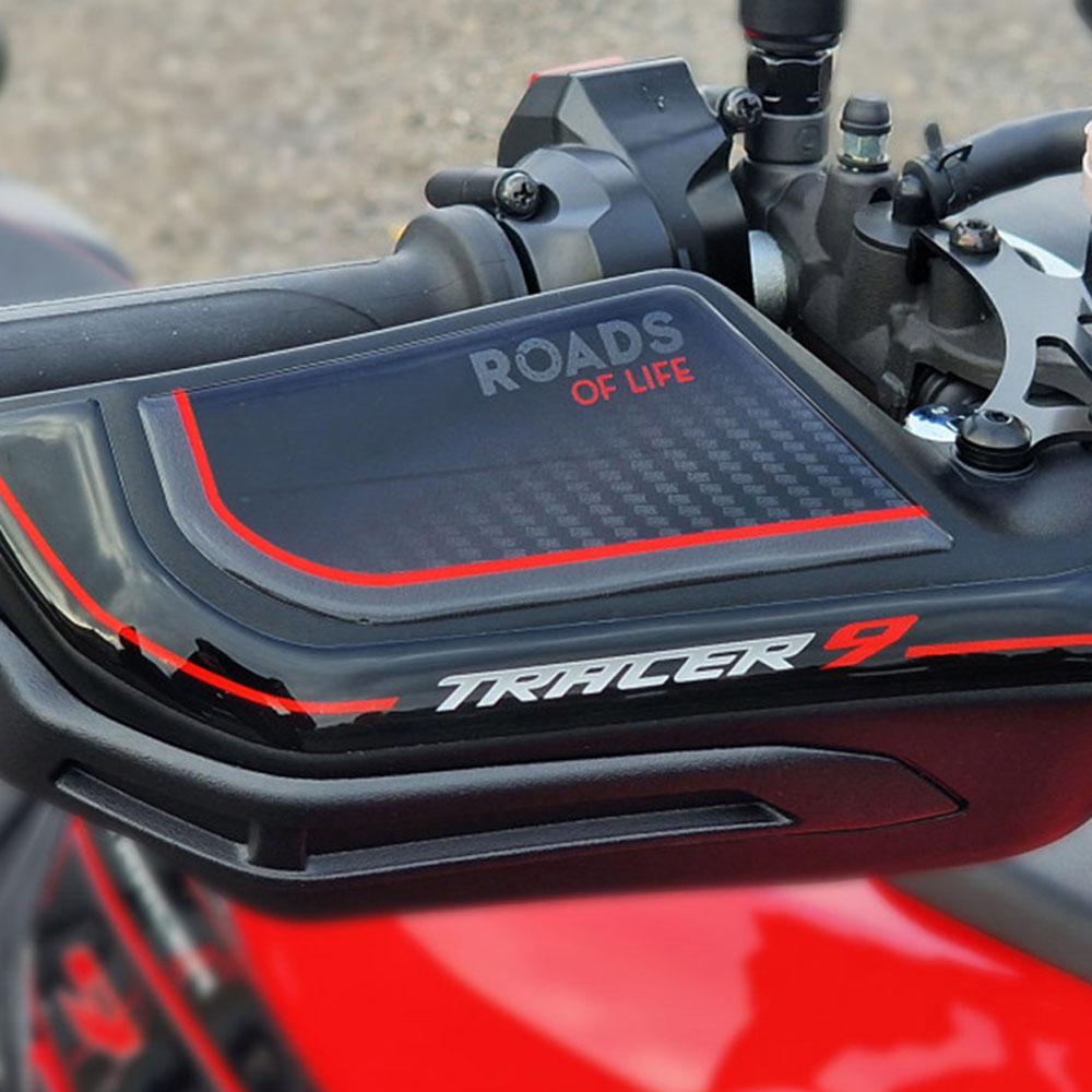 For YAMAHA tracer 9 TRACER9 TRACER 9 2022 2023 Motorcycle Parts 3D Epoxy Resin Sticker Handguard