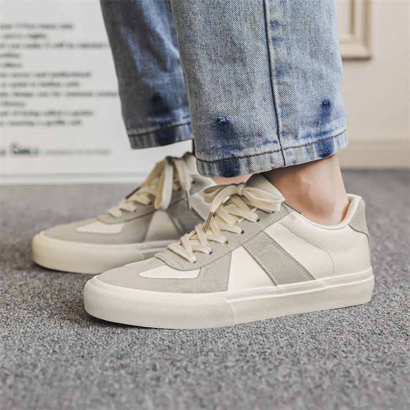 New Casual All-Season Classic Versatile High-Quality Men's Vulcanized Canvas Shoes Student Sneakers Breathable Comfortable