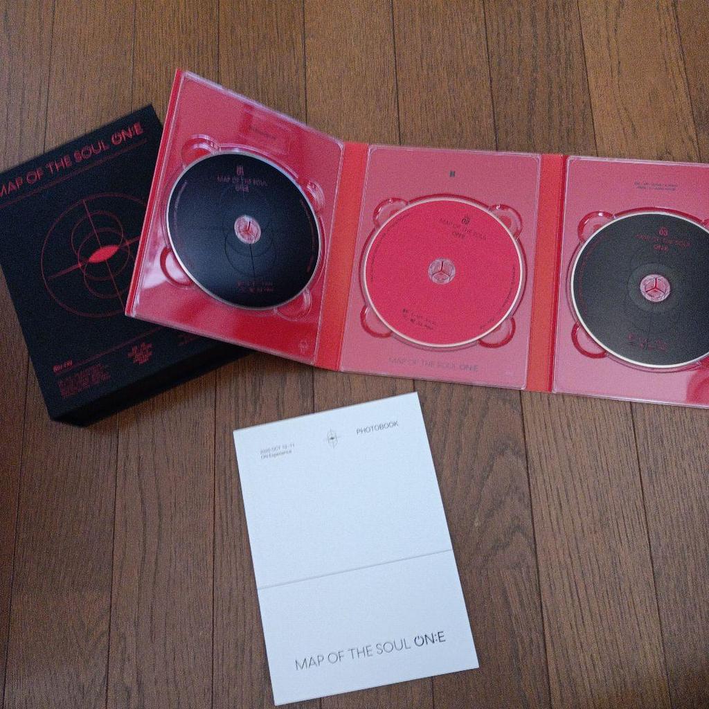 [USED] MAP OF THE SOUL ONE Blu-ray 3-disc set