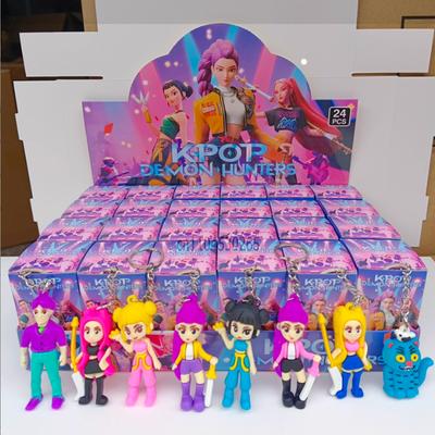 @@Witch Hunting Group Little Doll Blind Box Trendy Toy Children's Raffle Key Chain School Concession House Little Doll Blind Box