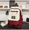 School bag new school bag men's Korean version ins trendy tooling style large capacity middle and high school students multi-compartment casual