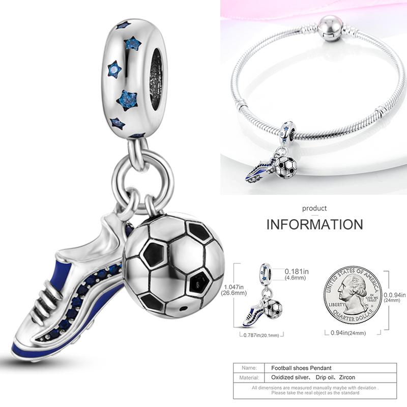 Inlaid Zirconium Sun 925 Silver Travel Balloon Butterfly Love Family Sister Heart Charm Fits Women Jewelry