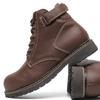 Manufacturer Outdoor Shoes Sports Casual Men's Anti Slip Wear-resistant Mid Top Single Versatile Workwear