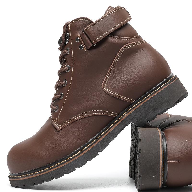 Manufacturer Outdoor Shoes Sports Casual Men's Anti Slip Wear-resistant Mid Top Single Versatile Workwear