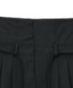 NOIRER Folded Loose Fit Slacks (Black)