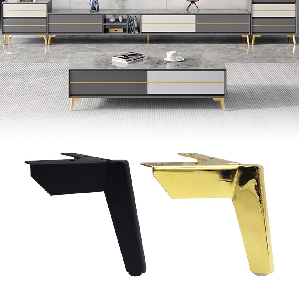 4pieces Easy-to-install Metal Furniture Legs For Easy Replacement Furniture Accessories Chair
