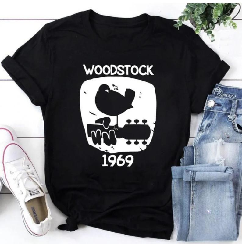 Woodstock 1969 Classic Music Festival Retro Fan Unisex T-Shirt M