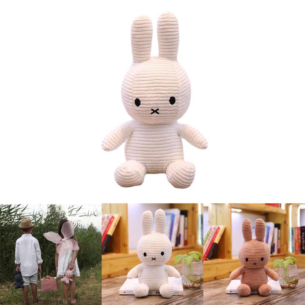 Miffy Puppe Spielzeug Superweiches Plüschmaterial PP Baumwollfüllung Perfektes Geschenk für Kinder
