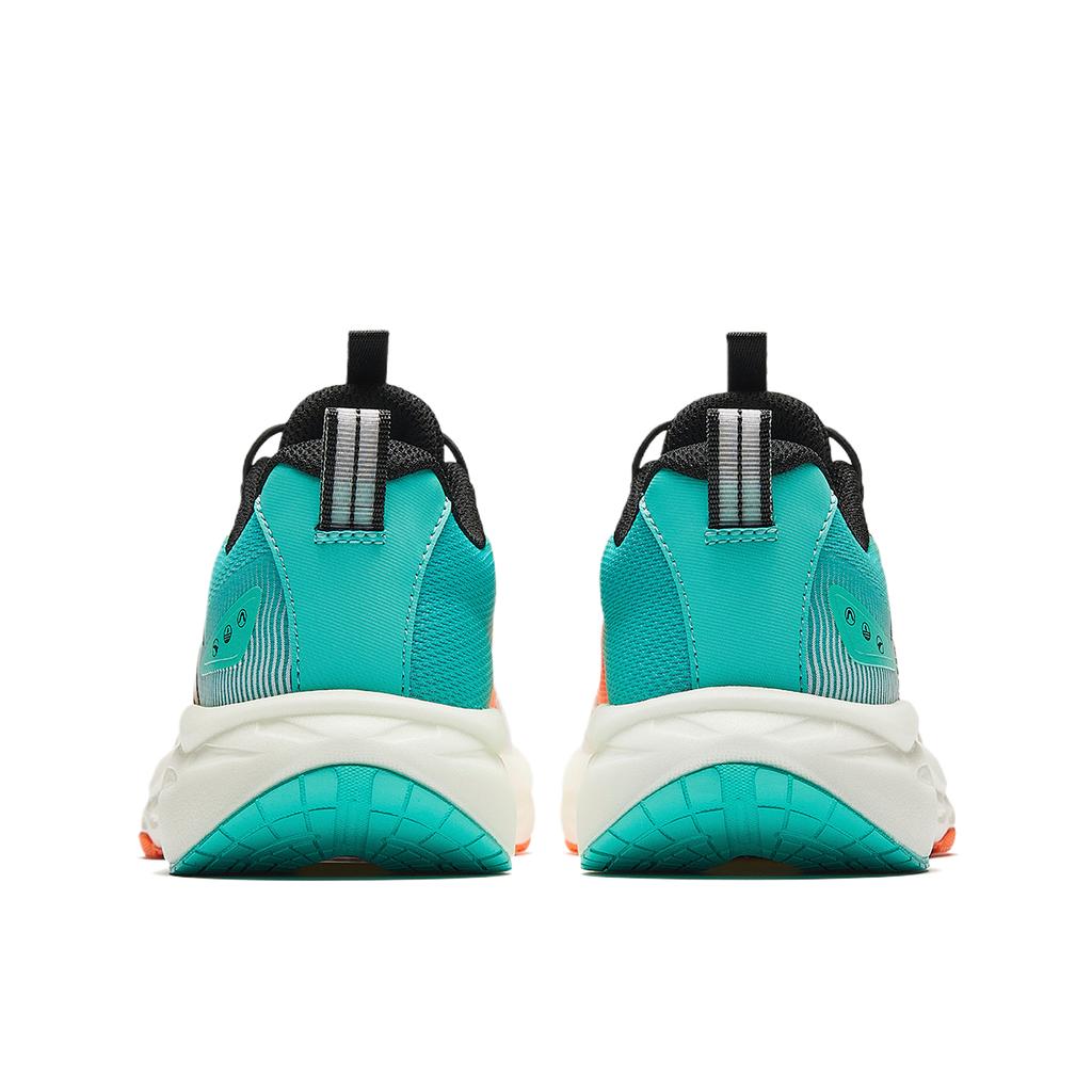 Anta Kids Running Series Synthetic Leather Fabric Comfortable Fashion Casual Versatile Low-Top Running Shoes Kids sneaker Anta-White 312535562-4