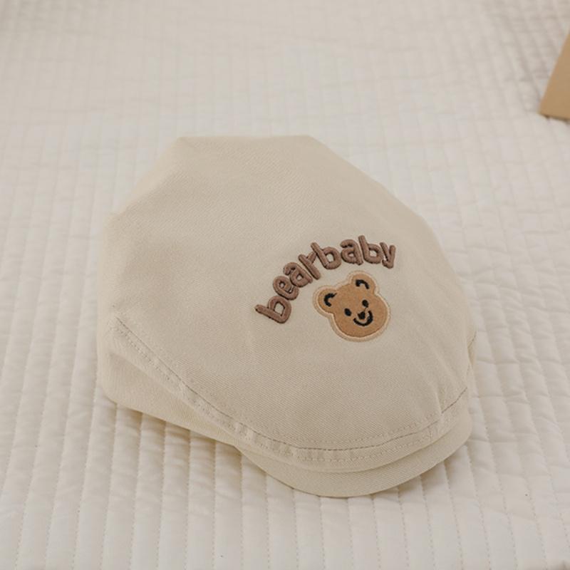 

Детская шапка Милый медведь Берет Кепка Детские шапки для мальчиков и девочек бежевый