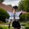Butterfly Wing Costume for Girl Women Halloween Fairies Wing Costume for Women Girl Birthday Cosplay Christmas Party