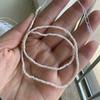 1String, White Natural Freshwater Pearls, Handmade Flat Pearl Beads for Jewelry Making DIY Crafts (Beads 1.8-2mm, Length 36cm)
