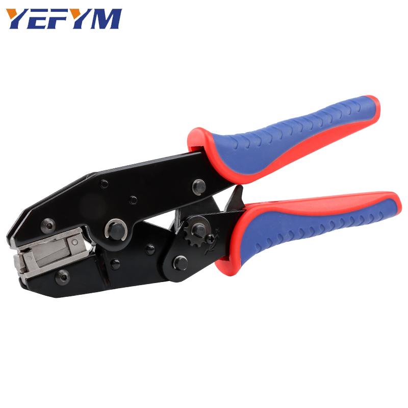 Chicken-claw Terminal Crimping Tool, Ratcheting Wire Crimping Pliers. Suitable for AWG 20 - 13 (0.5 - 2.5mm²) and is an electrical crimping tool.