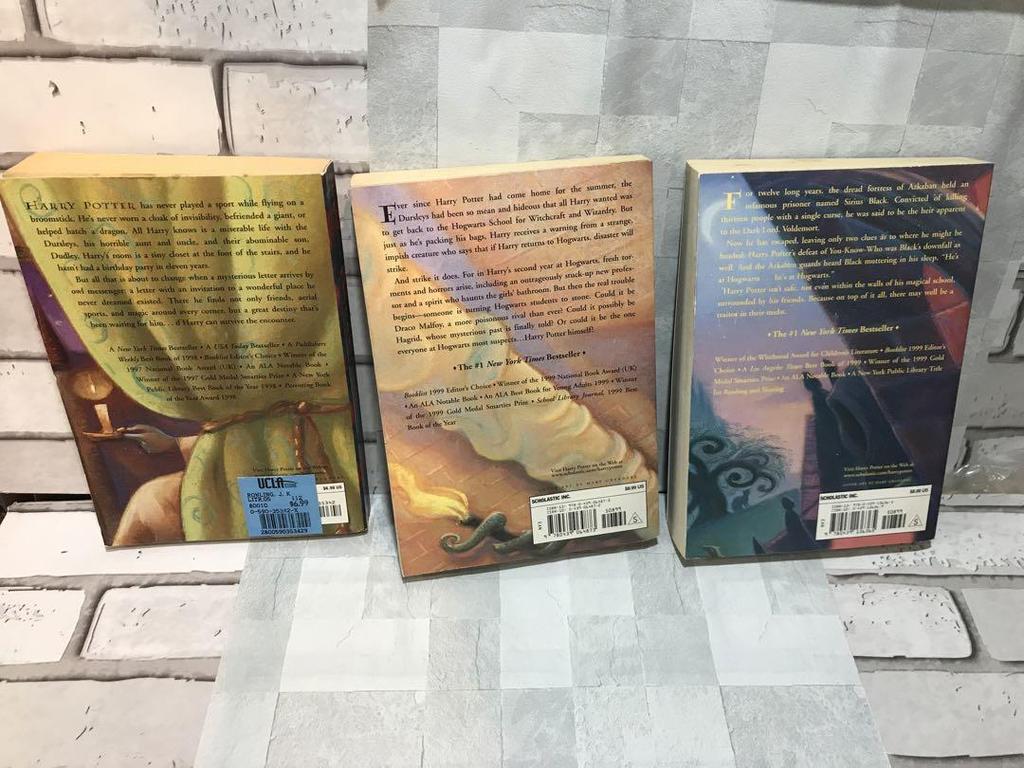 [USED] Foreign Books Harry Potter 1-3 Harry Potter Series Volumes 1-3