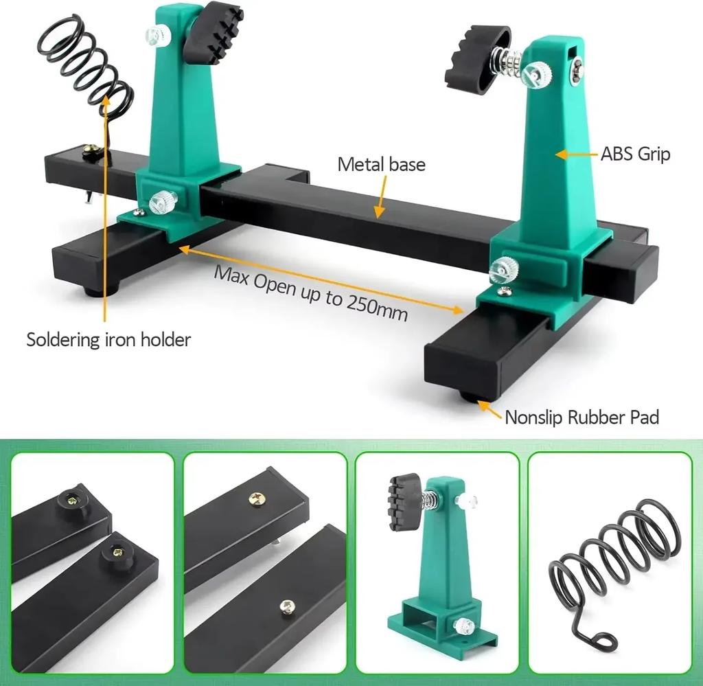Multiple Specifications MainBoard Circuit Board Maintenance Holder Adjustable Circuit Board Jig Soldering Assembly Stand Clamp