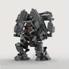 MOC Black Robot APU Classic Movie Building Blocks Assembly Model MOC-137552 Mecha Robot Weapon Brick Toy Holiday Gift