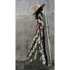 Women's Fashion Summer Spring Colour Block Print 1/2 Sleeves V-Neck Loose Waistline Casual Dresses