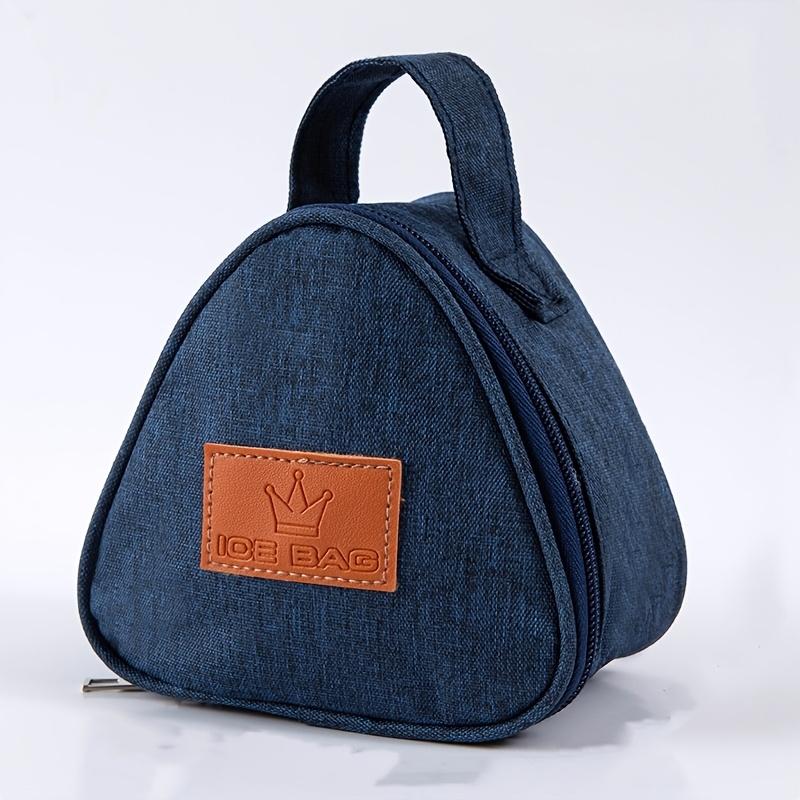 Triangle Lunch Bag Insulated Mini Oxford Fabric Thermal Tote for Bento Picnic Snacks Cocina Kitchens Accessories циан 4490₽
