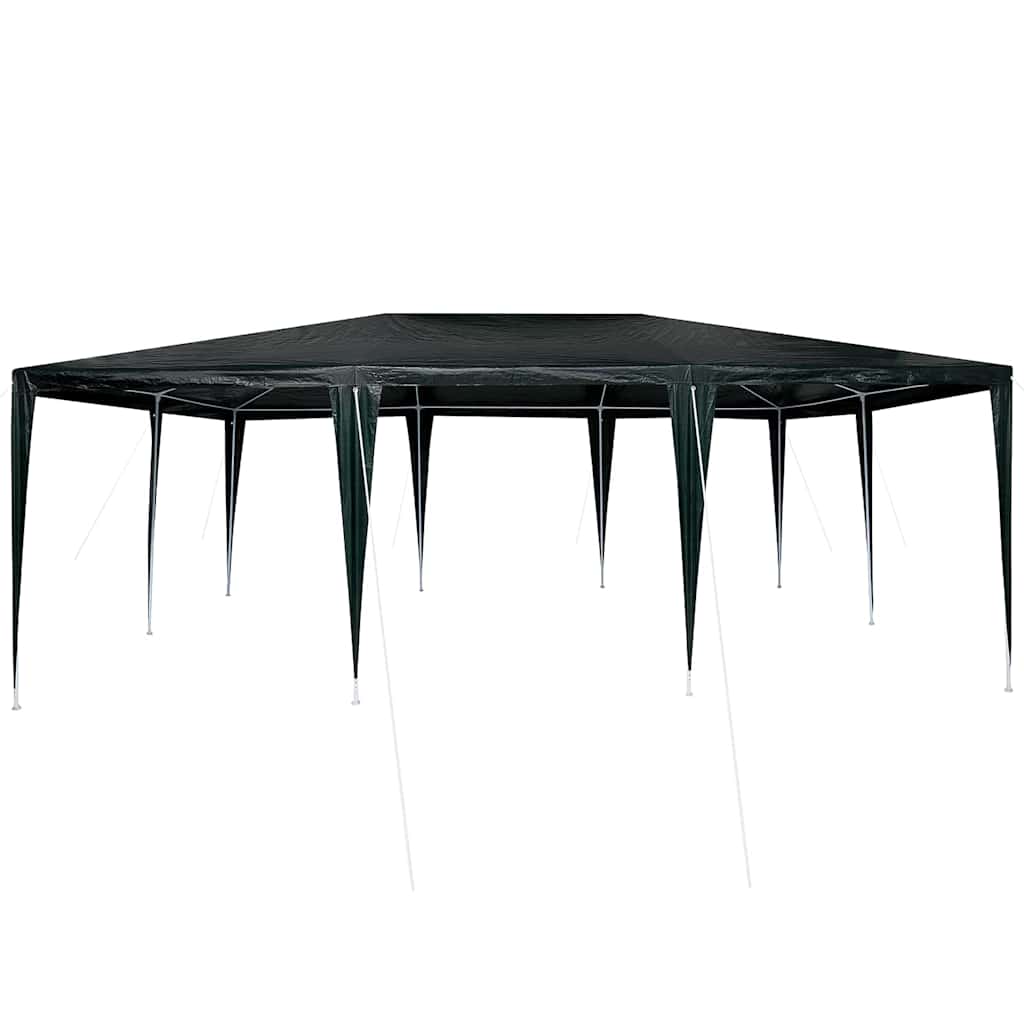 Party Tent Green 600 X 400 X 266 Cm Polyethylene and Steel