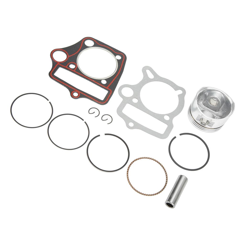52.4mm Piston Rings Gasket Set High Strength for 110cc 125cc Engine ATV Dirt Pit Bike Go Kart