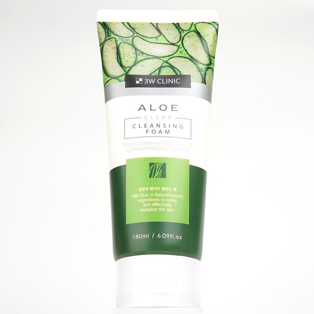 

3w Clinic Aloe Clear Cleansing Foam 180ml