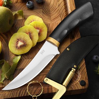 1 stuks Fruitmes Huishoudelijk Draagbaar Klein Mes BBQ Hakmes Multifunctionele Schiller Scherp Keukenmes Snijder