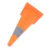 Collapsible Traffic Safety Cone with Reflective Collar Multi Purpose for Car Driving Practice Road Parking