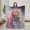 M-Madonnas Confessions II Album Plush Blanket Boy Girl Flannel Throw Blanket For Living Room Soft Quality Bedspread
