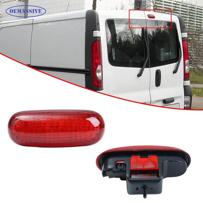 

1x КРАСНАЯ Накладка на задний дополнительный стоп-сигнал для Renault Trafic II Opel Vivaro Nissan Interstar 8200209522 8200040732